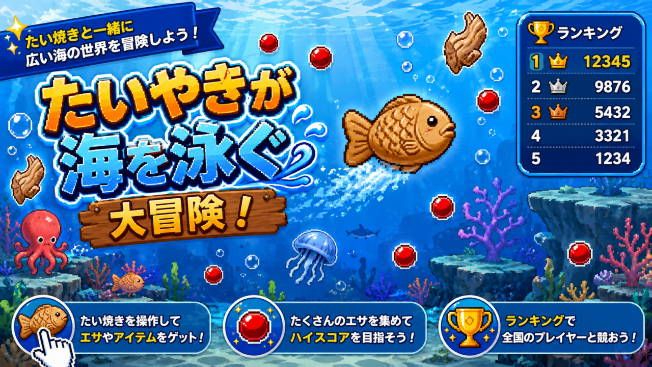 およげたいやきくんゲーム